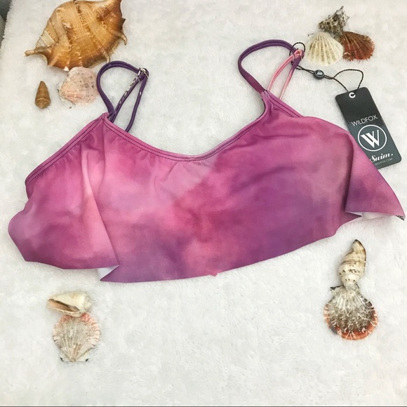 Wildfox Other - NWT Wildfox Firework Bikini Flutter Top